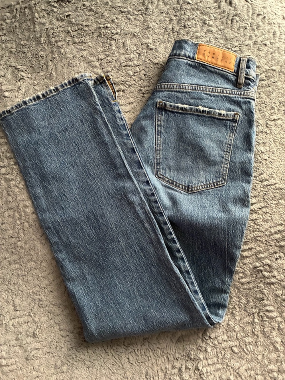 PacSun Light Blue Button-Fly Denim Jeans - Picture 7 of 7